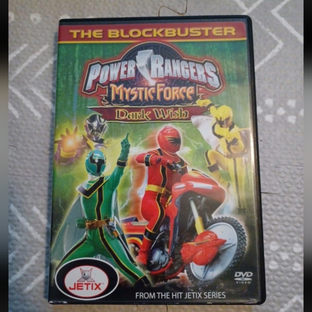 Power Ranger Mystic Force: Dark Wish DVD - Red, Green, Yellow